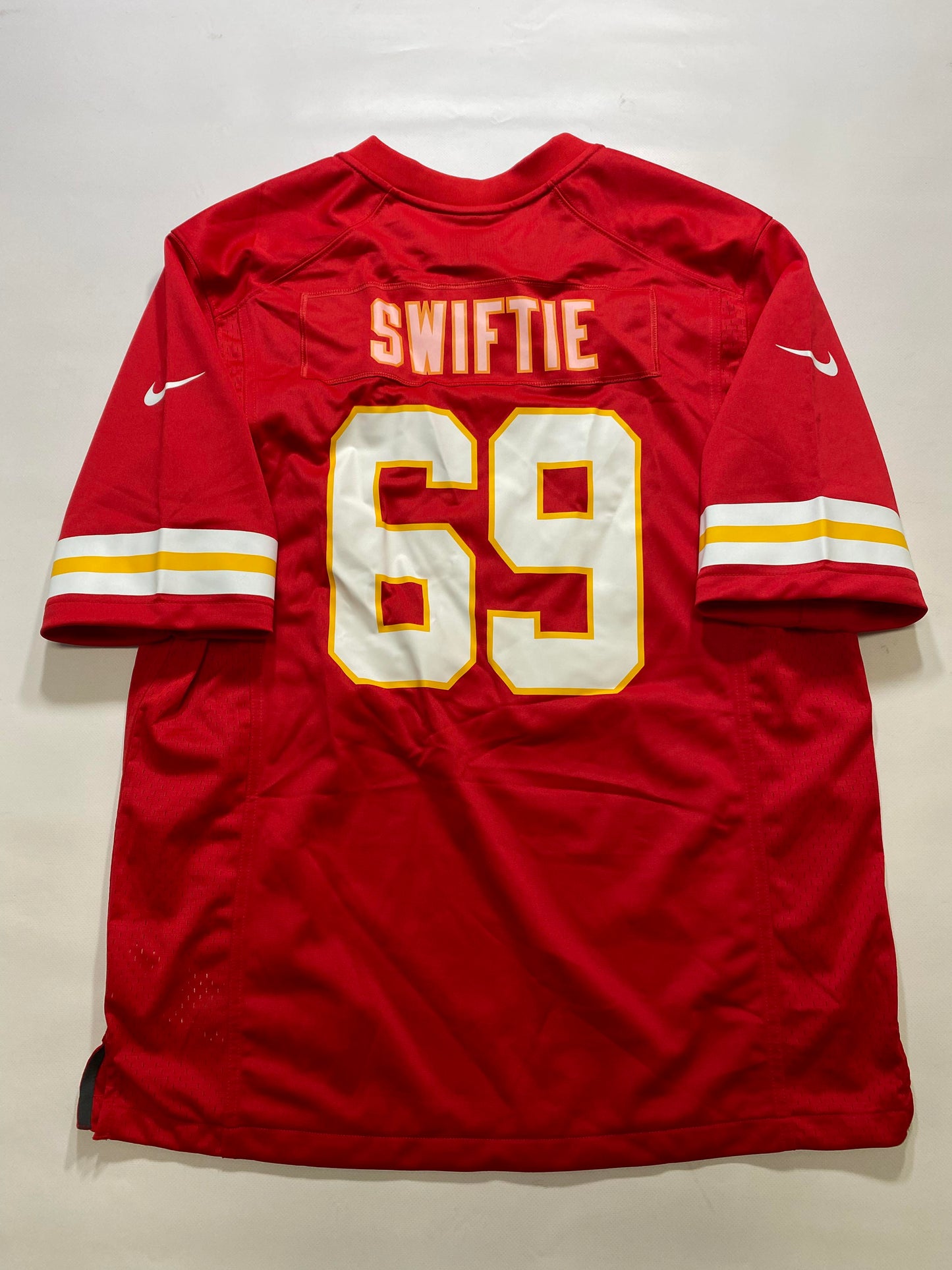 Kansas City Chiefs #69 Taylor Swift Nike Game Jersey - Mens Large
