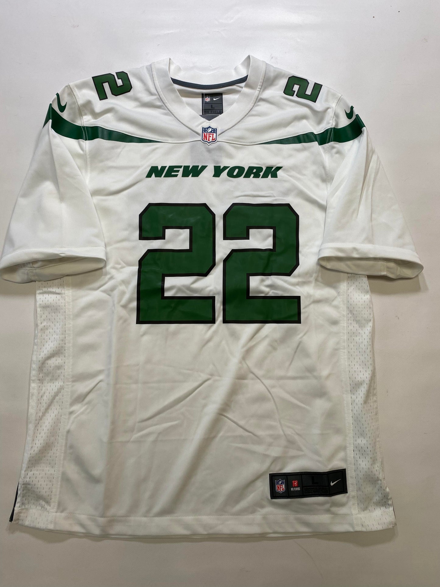 New York Jets #22 Dan Alexander Nike Game Jersey - Mens Large