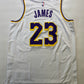 Los Angeles Lakers #23 LeBron James Nike NBA Association Jersey - Mens Large