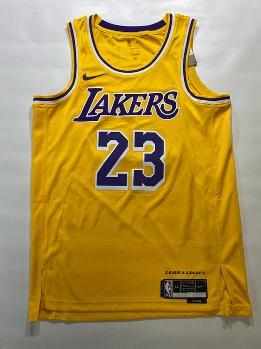 Los Angeles Lakers #23 LeBron James Nike NBA Icon Jersey - Mens Medium