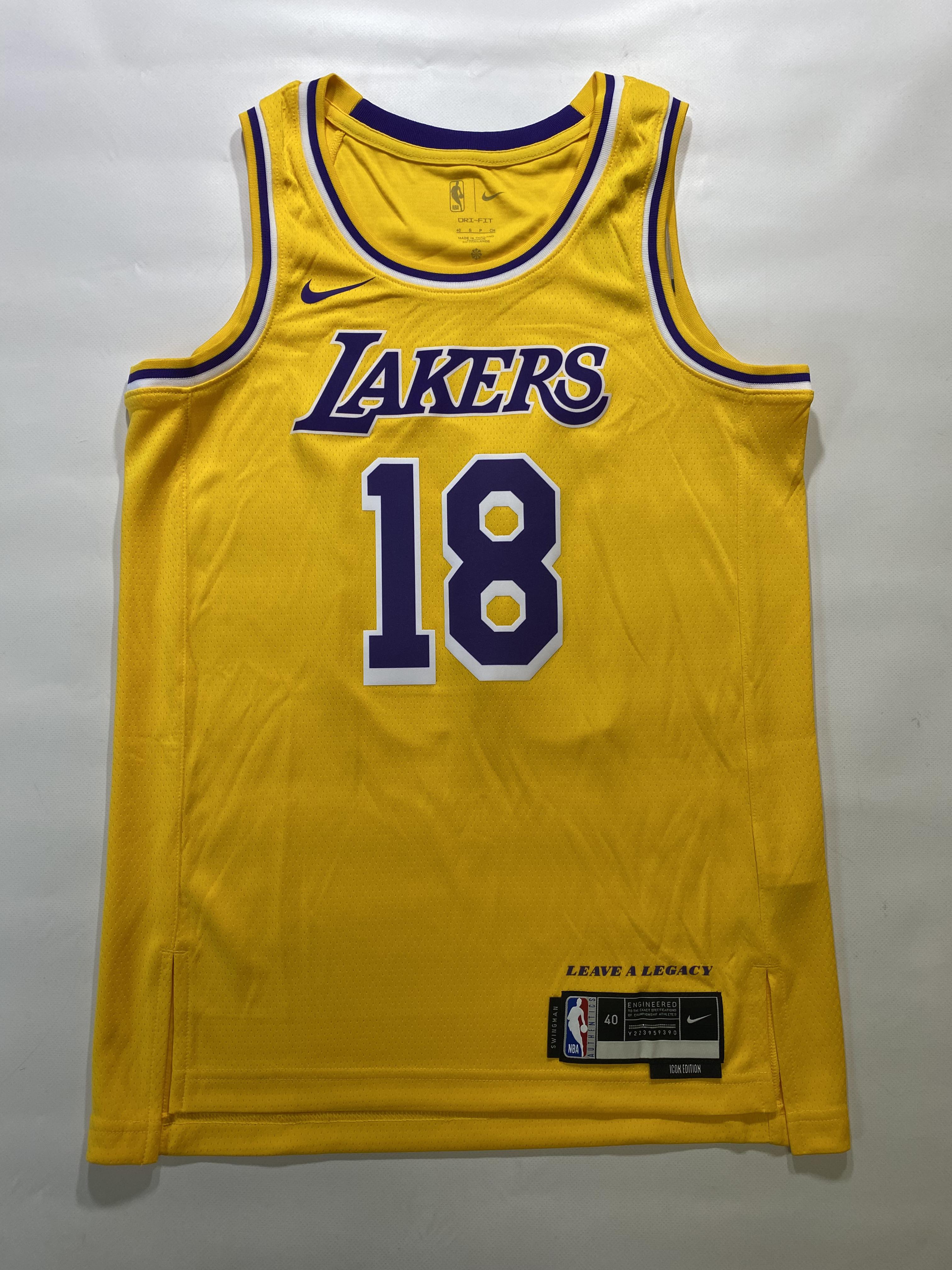 Lakers basketball jersey 2018 online