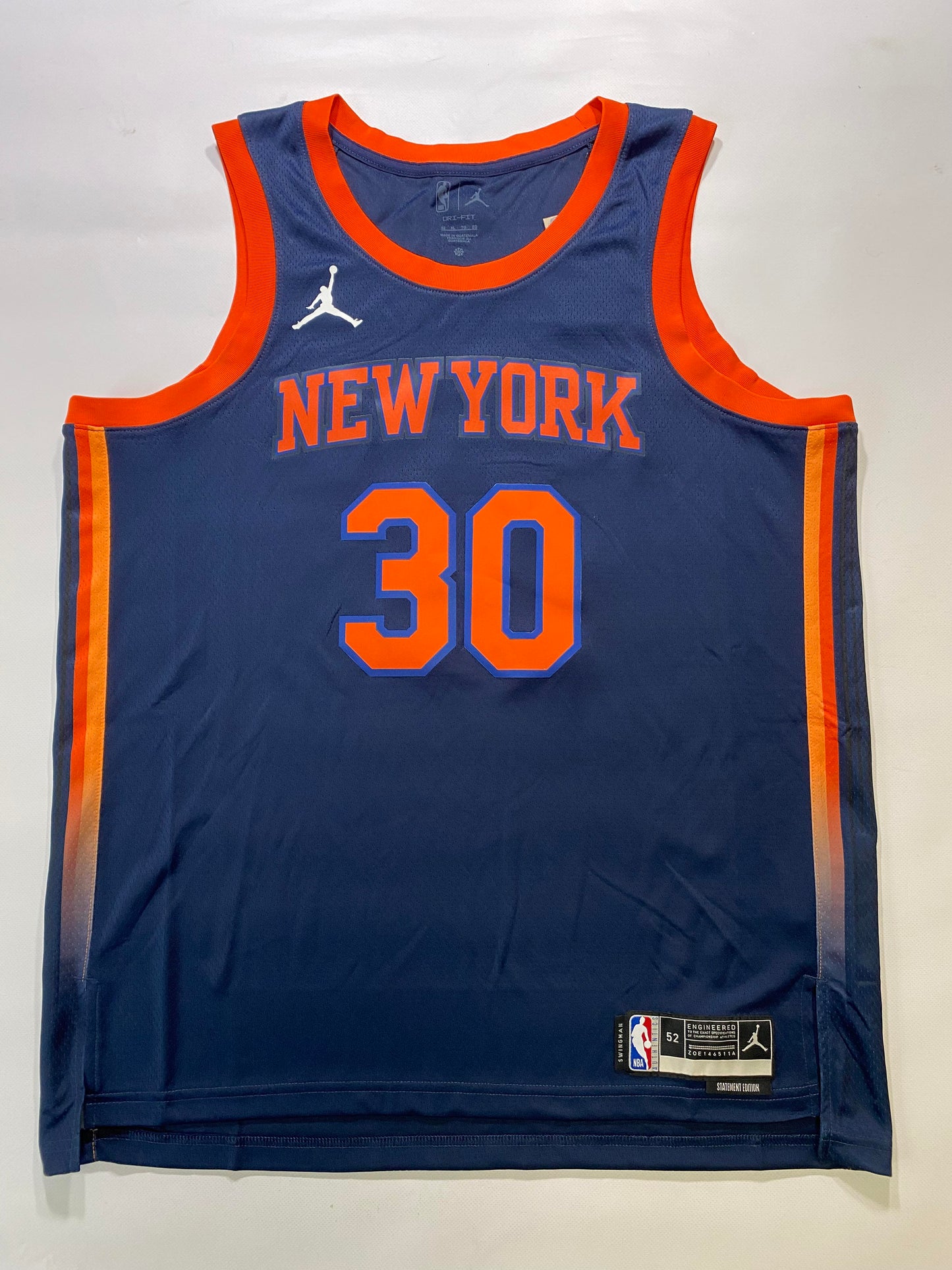 New York Knicks #30 Julius Randle Nike Statement NBA Jersey - Mens XL