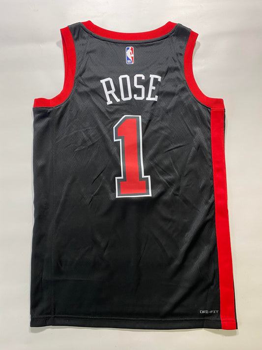 Chicago Bulls #1 Derrick Rose Nike NBA City Jersey - Mens Small