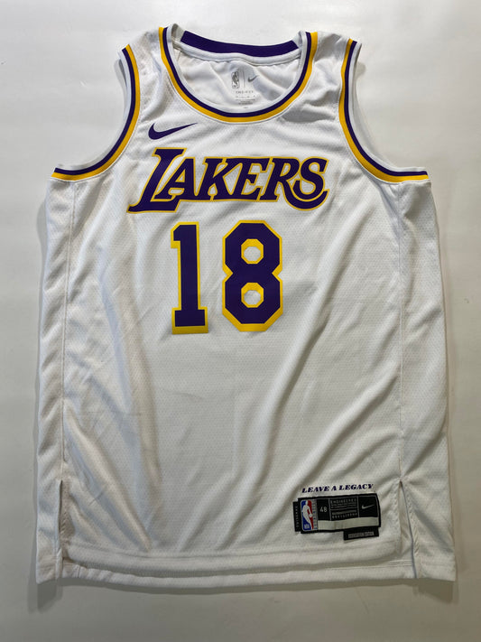 Los Angeles Lakers #18 Chaewon Nike NBA Association Jersey - Mens Large