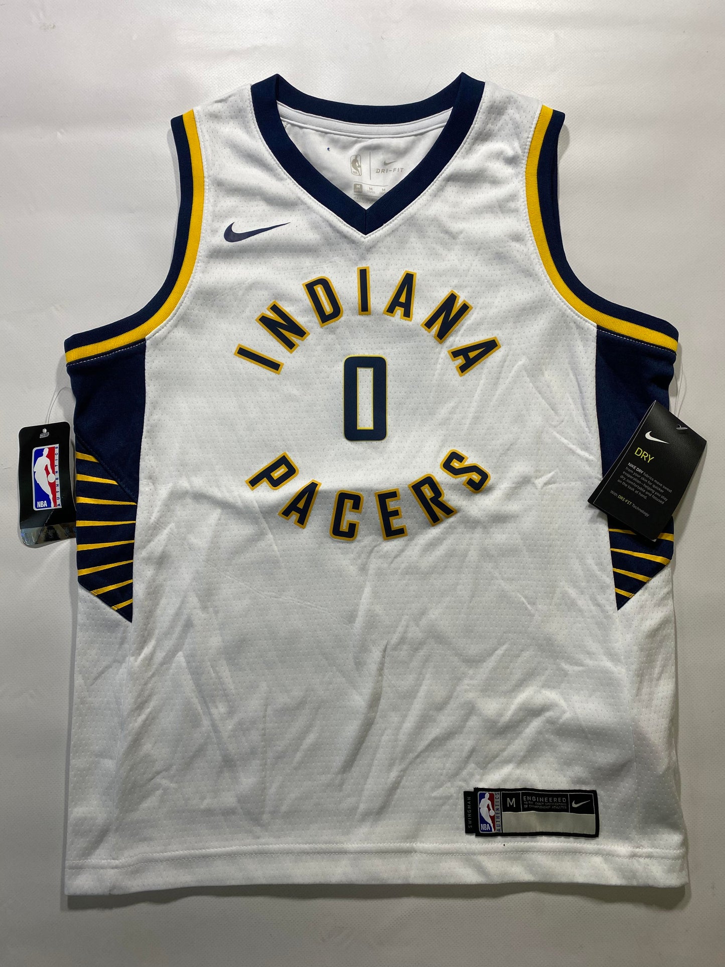 Indiana Pacers #0 Tyrese Haliburton Nike Association NBA Jersey - Youth Medium