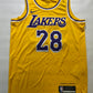 Los Angeles Lakers #28 Rui Hachimura Nike NBA Icon Jersey - Mens Medium
