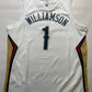 New Orleans Pelicans #1 Zion Williamson Nike Association NBA Jersey - Youth Large