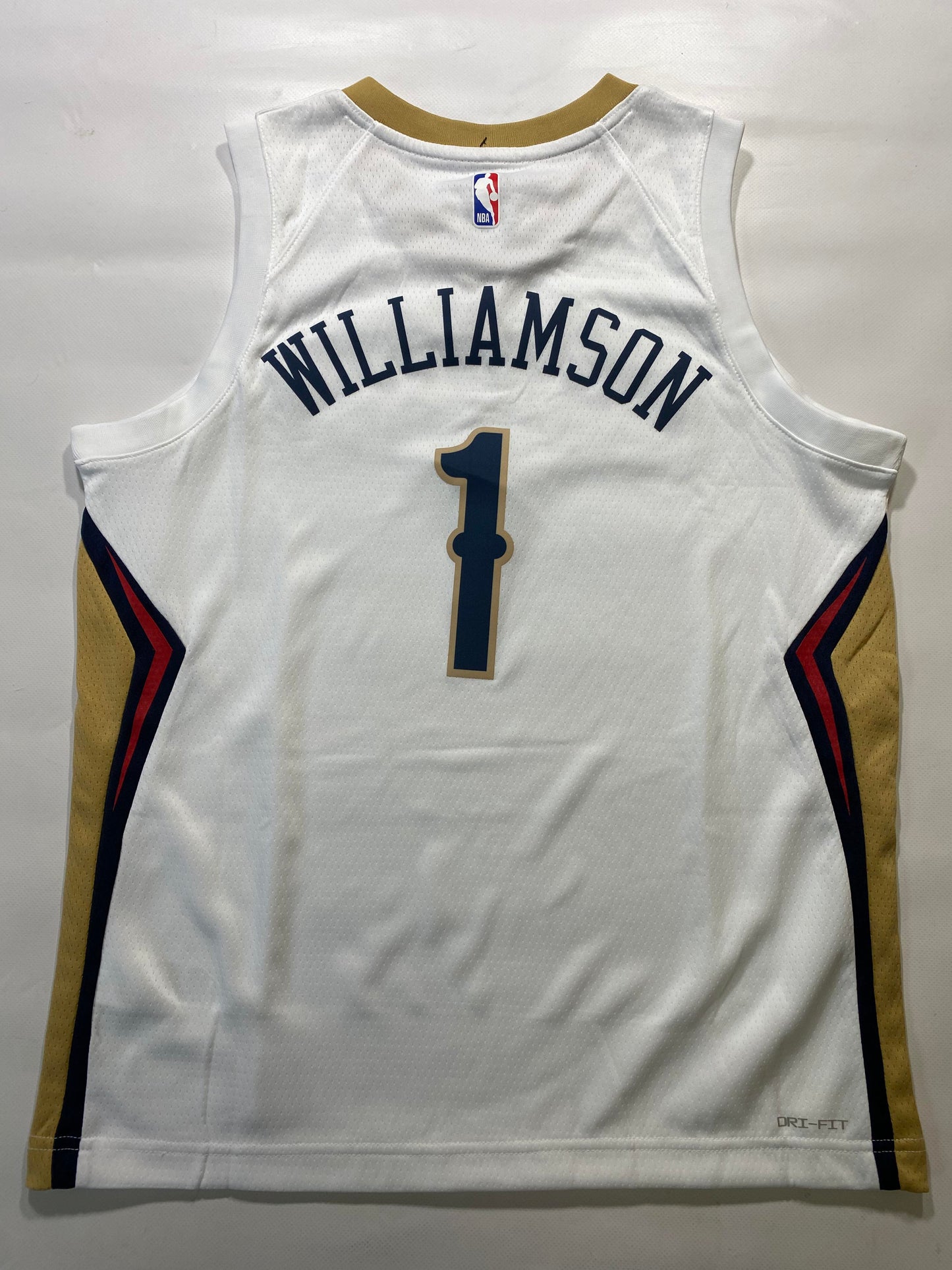 New Orleans Pelicans #1 Zion Williamson Nike Association NBA Jersey - Youth Large