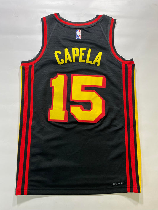 Atlanta Hawks #15 Clint Capela Nike Statement NBA Jersey - Mens Small