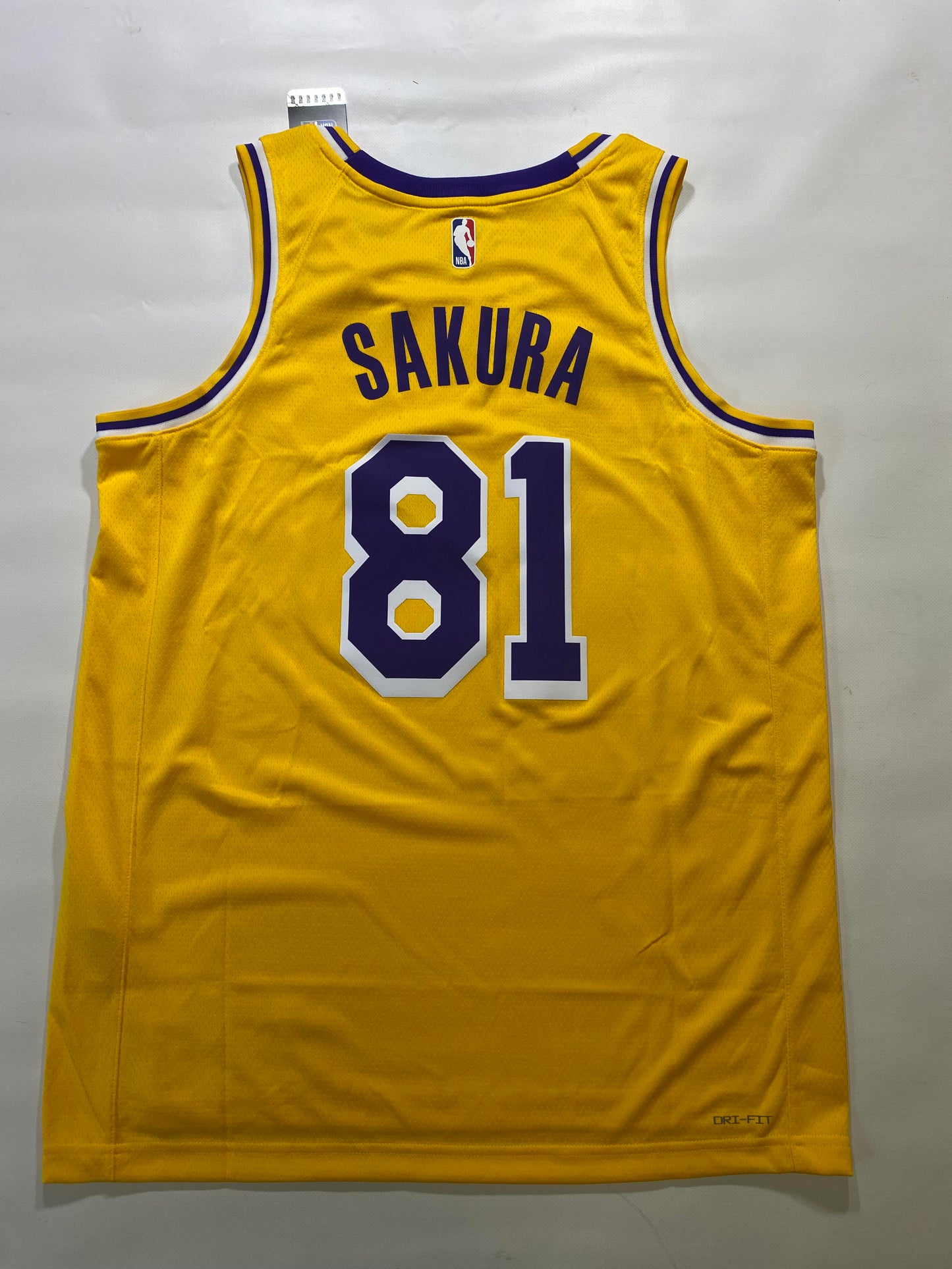 Los Angeles Lakers #81 Sakura Nike NBA Icon Jersey - Mens Large