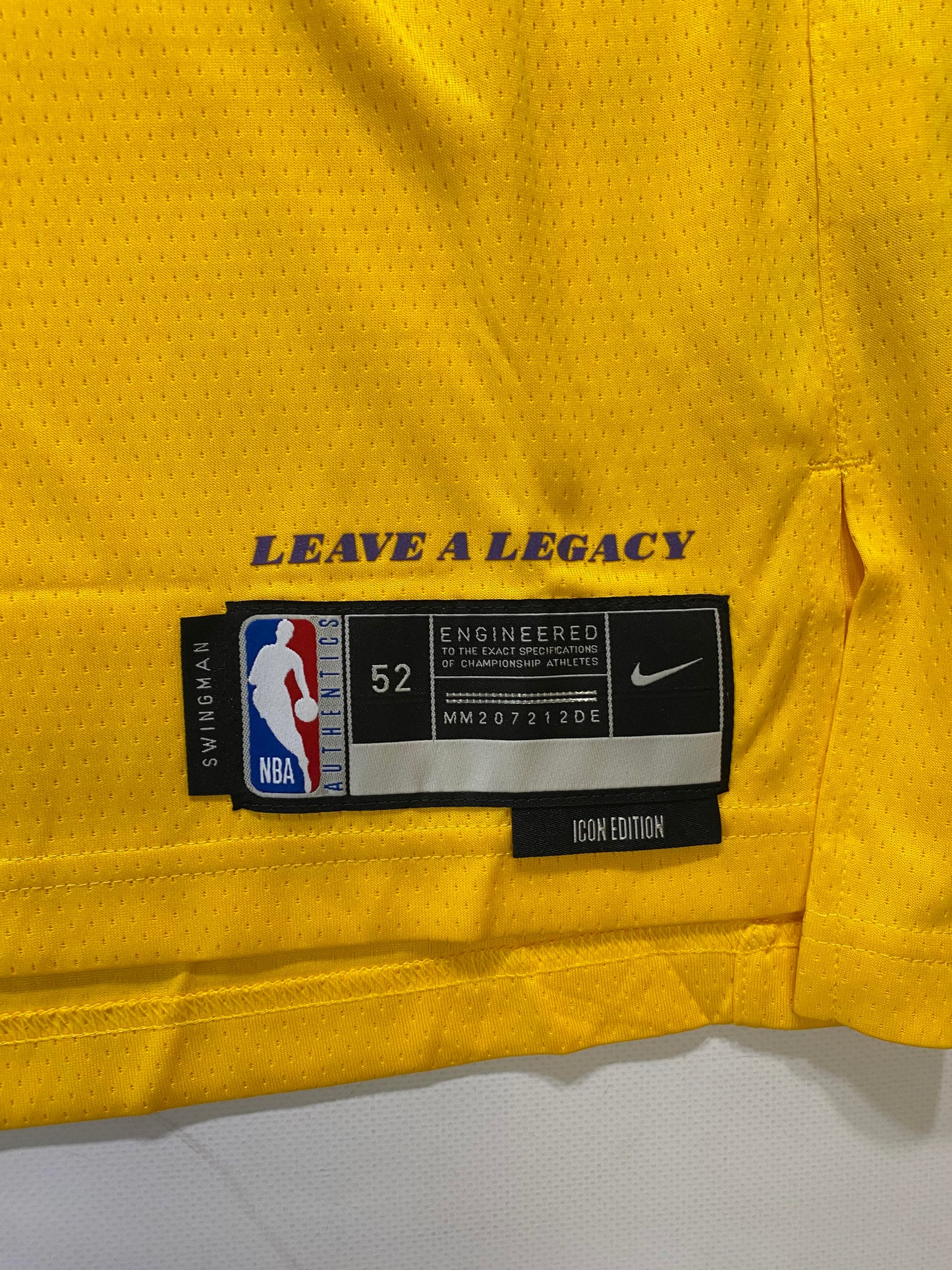 Los Angeles Lakers #28 Chaewon Nike NBA Icon Jersey - Mens XL