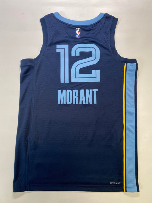 Memphis Grizzlies #12 Ja Morant Nike Icon NBA Jersey - Mens Medium