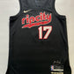 Portland Trail Blazers #17 Shaedon Sharpe Nike City NBA Jersey - Mens Medium