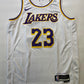 Los Angeles Lakers #23 LeBron James Nike NBA Association Jersey - Mens Large