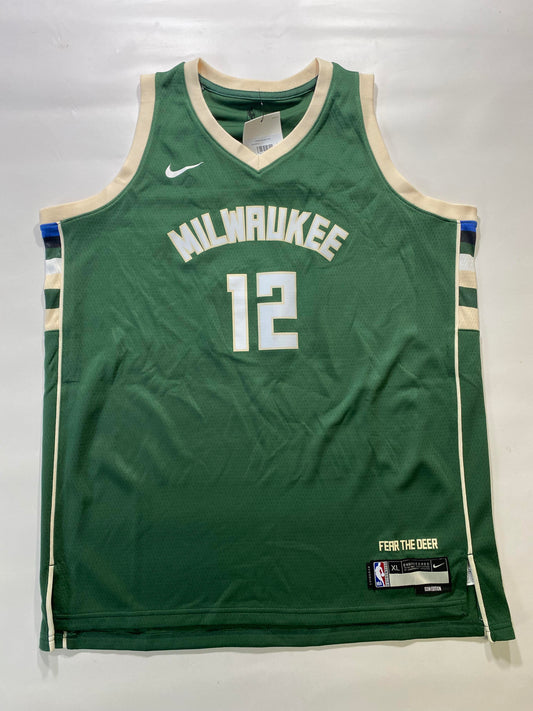 Milwaukee Bucks #12 Danilo Gallinari Nike Icon NBA Jersey - Youth XL