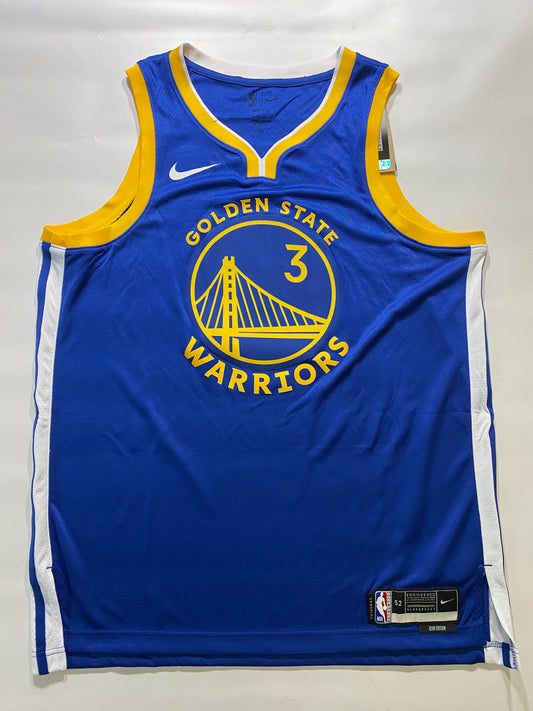 Golden State Warriors #3 Chris Paul Nike Icon NBA Jersey - Mens XL