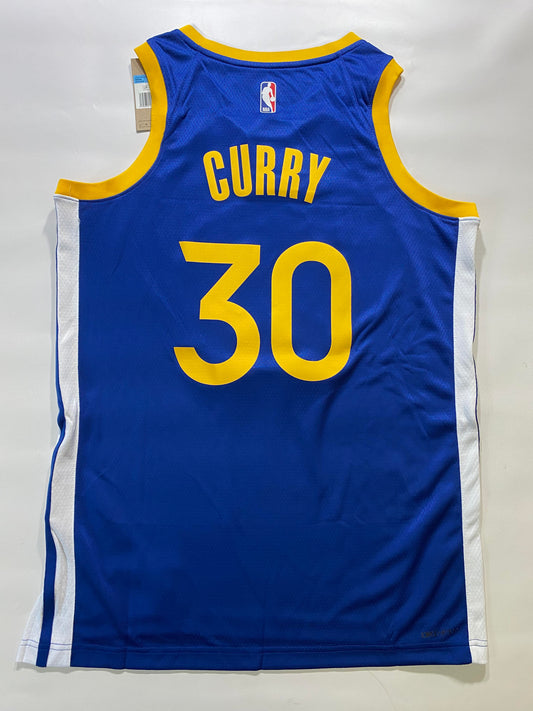 Golden State Warriors #30 Stephen Curry Nike Icon NBA Jersey - Mens Medium