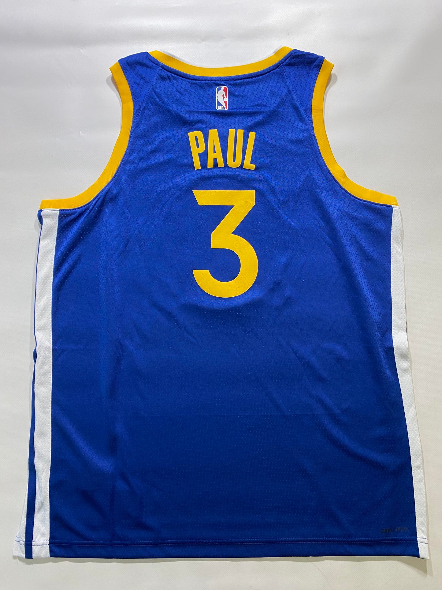 Golden State Warriors #3 Chris Paul Nike Icon NBA Jersey - Mens XL