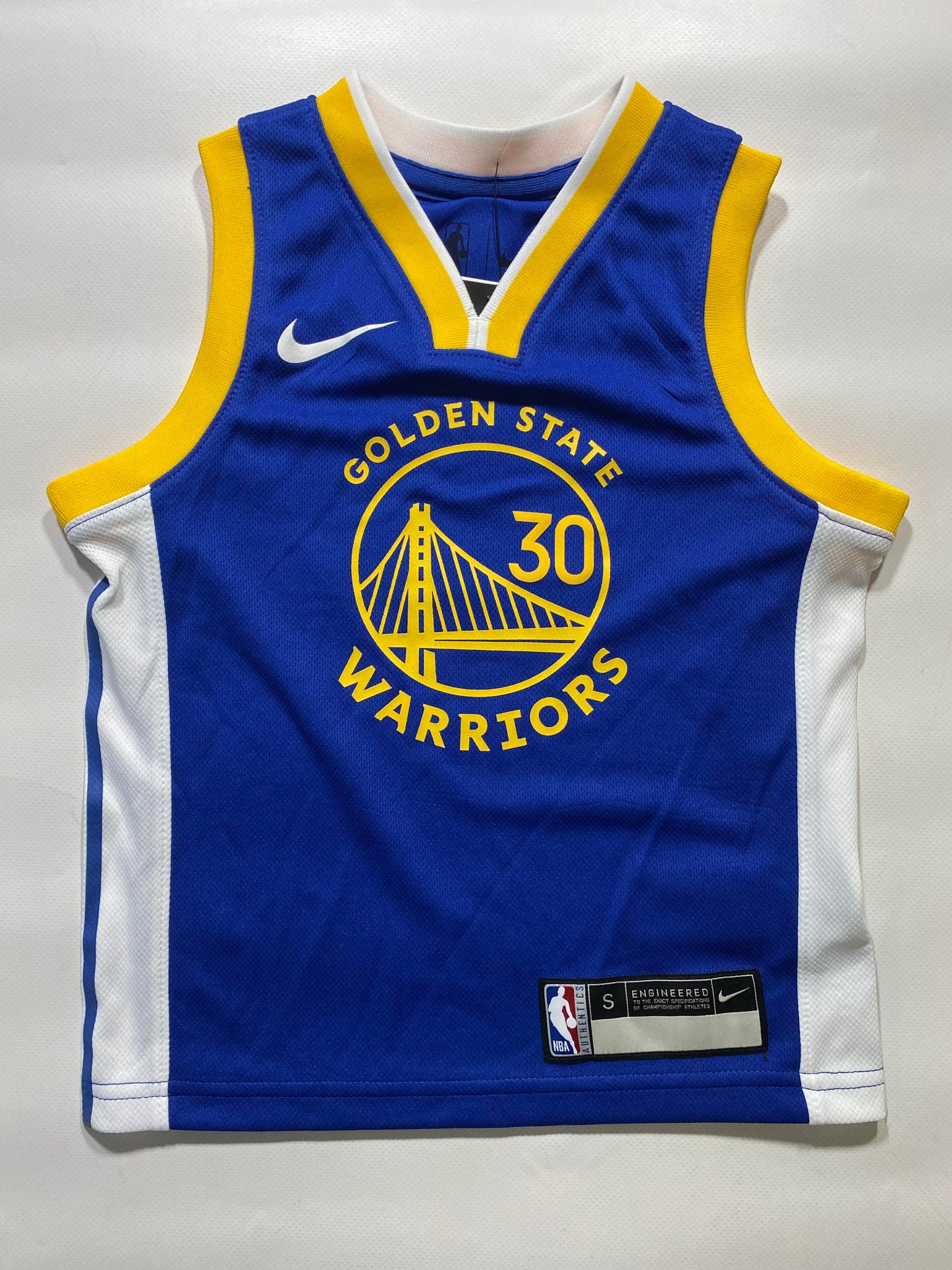 Golden State Warriors Nike Icon NBA Jersey - Kids Small