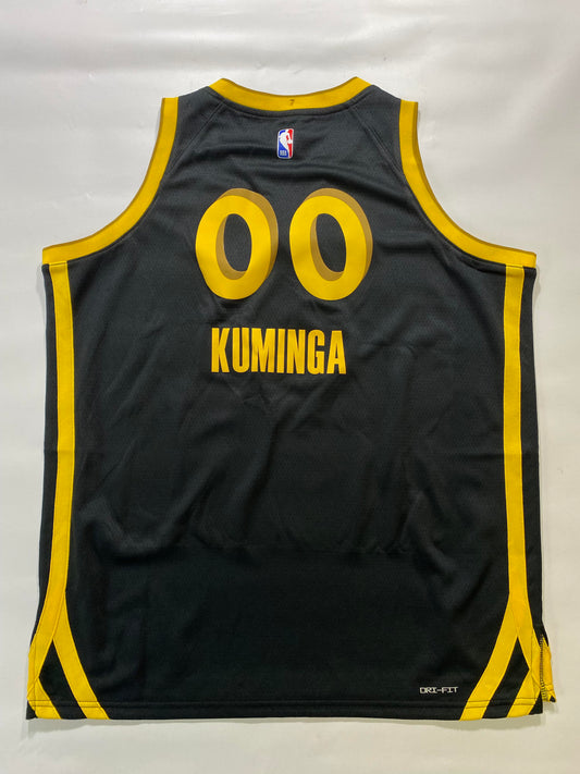 Golden State Warriors #00 Jonathan Kuminga Nike City NBA Jersey - Youth XL