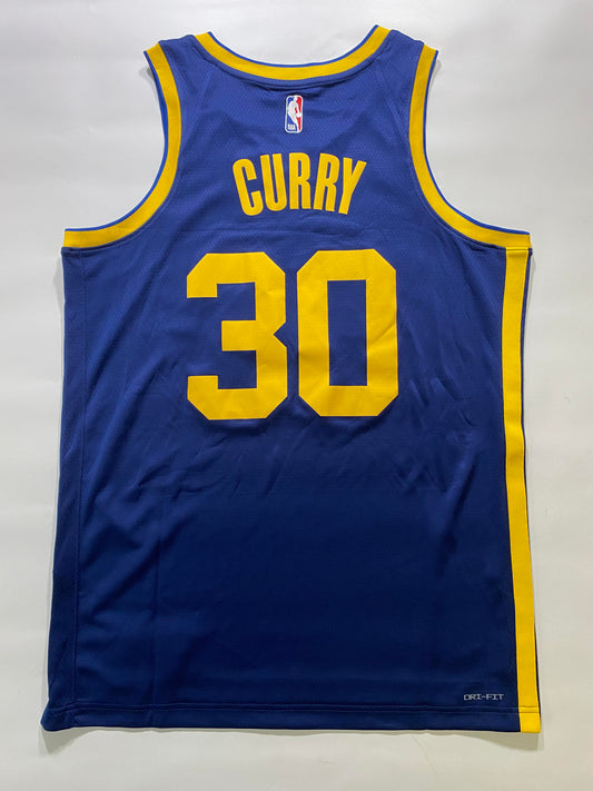 Golden State Warriors #30 Stephen Curry Nike Statement NBA Jersey - Mens Medium