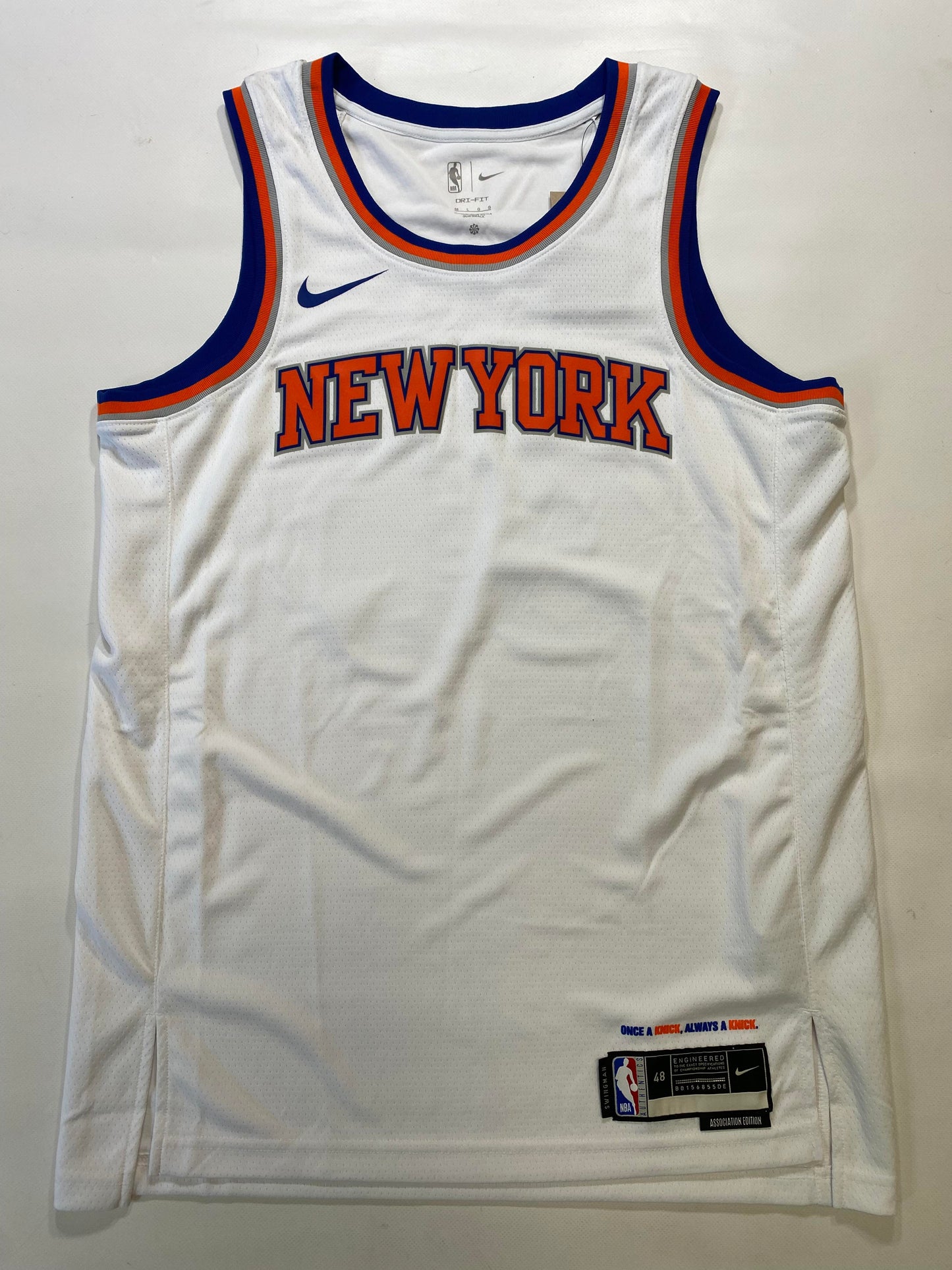 New York Knicks #30 Eddy Curry Nike Association NBA Jersey - Mens Large