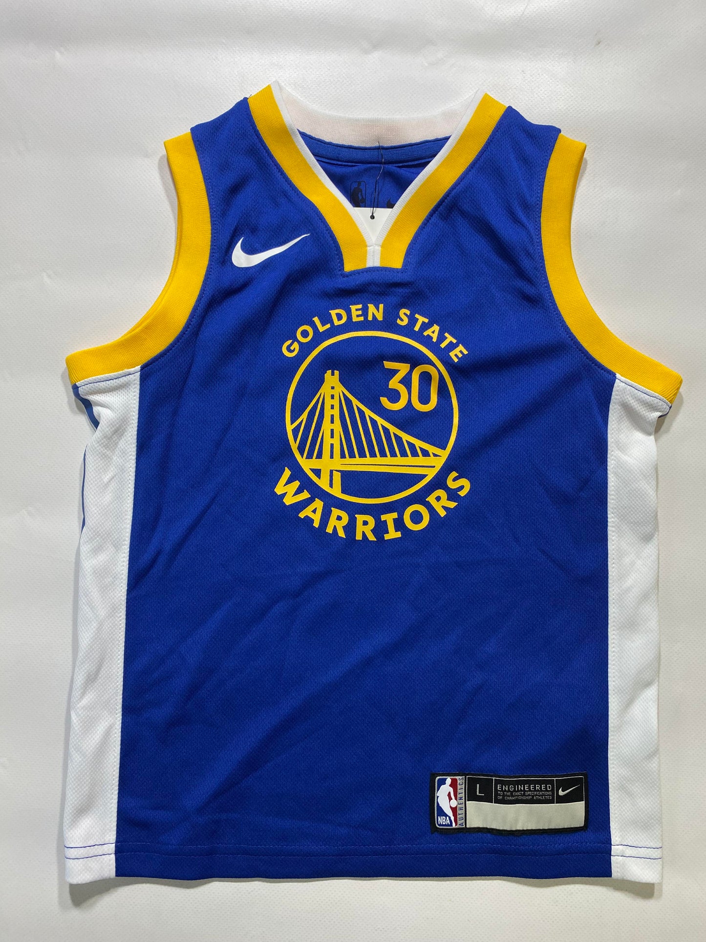 Golden State Warriors #30 Stephen Curry Nike Icon NBA Jersey - 7 Years