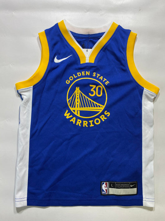 Golden State Warriors #30 Stephen Curry Nike Icon NBA Jersey - 7 Years