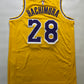 Los Angeles Lakers #28 Rui Hachimura Nike NBA Icon Jersey - Mens Medium