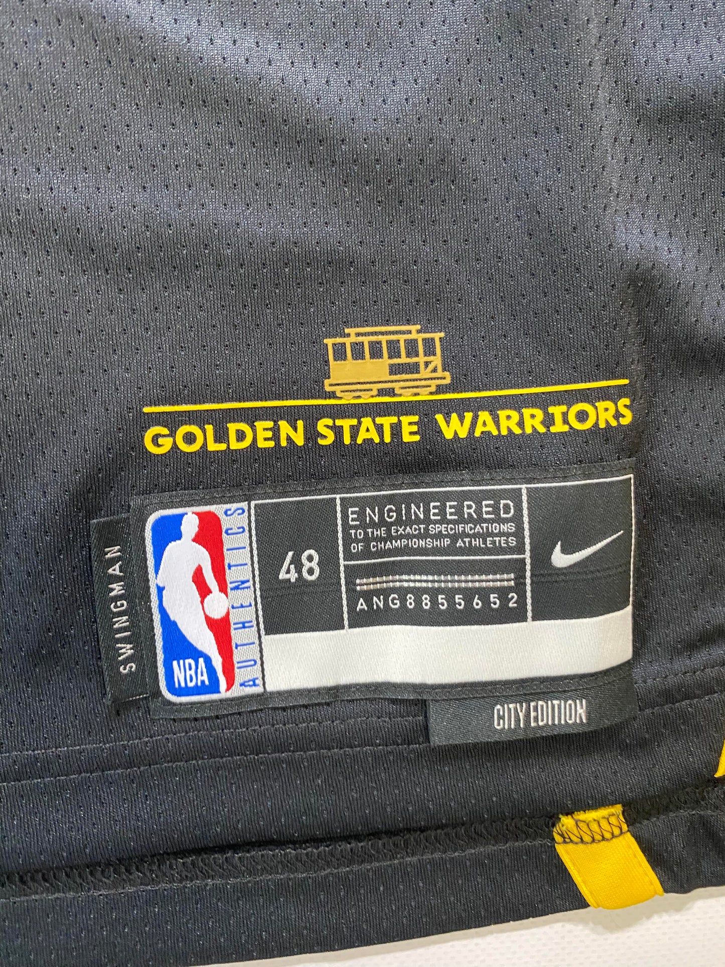 Golden State Warriors Nike City NBA Jersey - Mens Large