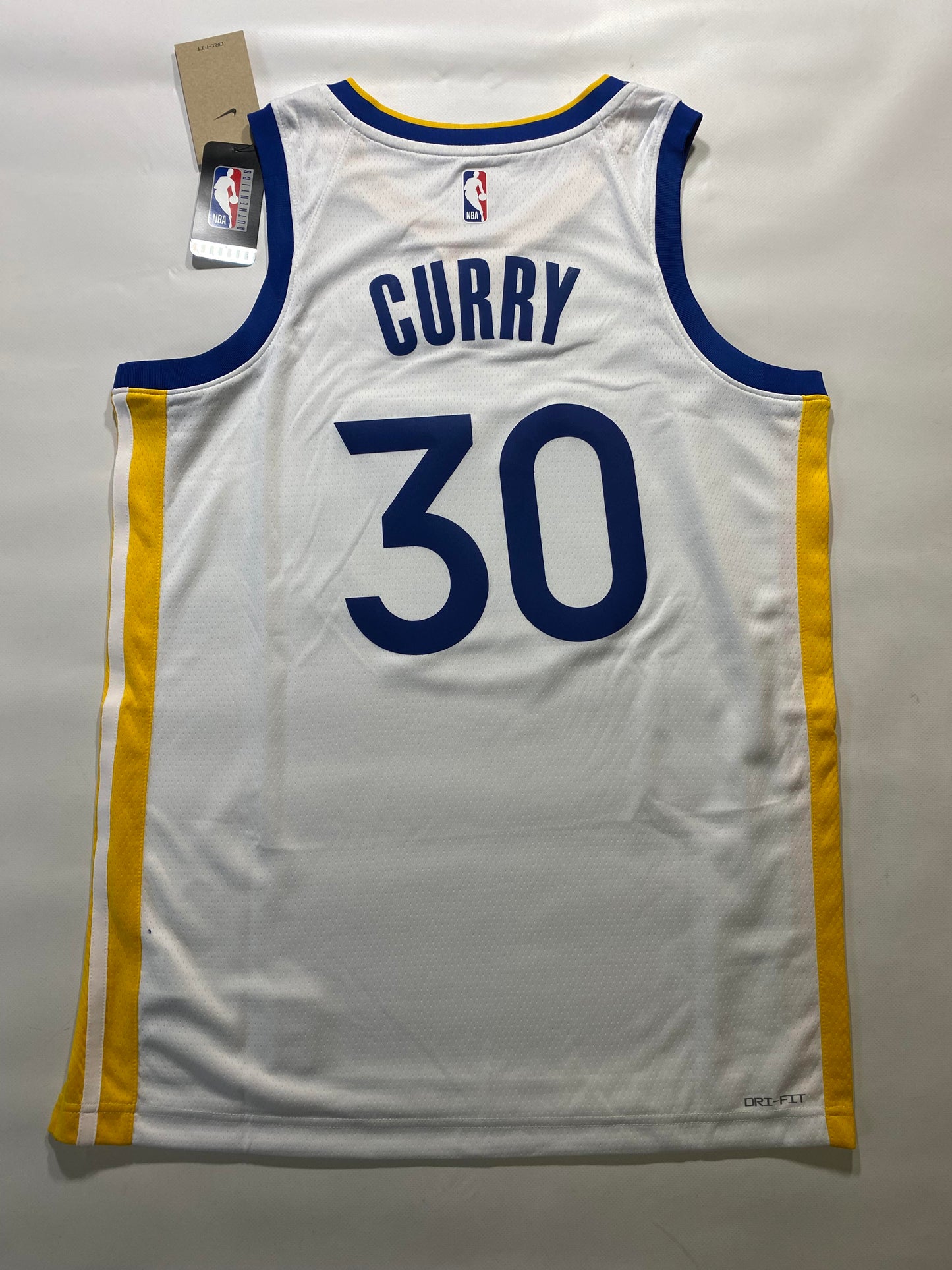 Golden State Warriors #30 Stephen Curry Nike Association NBA Jersey - Mens Medium