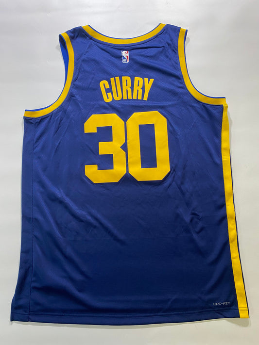 Golden State Warriors #30 Stephen Curry Nike Statement NBA Jersey - Mens Large