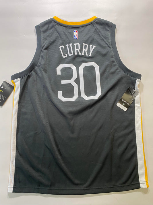 Golden State Warriors #30 Stephen Curry Nike NBA Statement Jersey - Youth XL