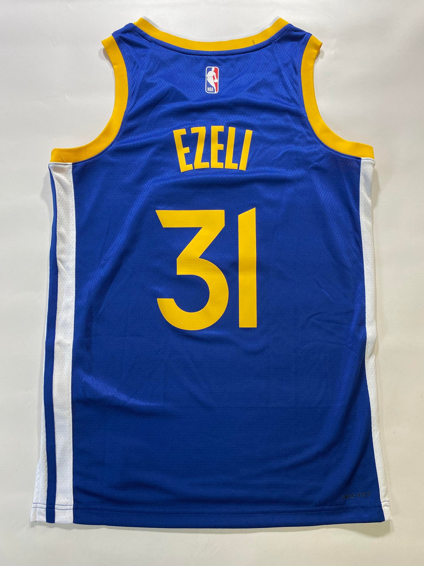 Golden State Warriors #31 Festus Ezeli Nike Icon NBA Jersey - Mens Small