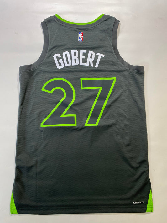 Minnesota Timberwolves #27 Rudy Gobert Nike Statement NBA Jersey - Mens Medium