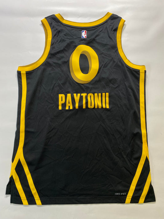 Golden State Warriors #0 Gary Payton II Nike City NBA Jersey - Mens Medium