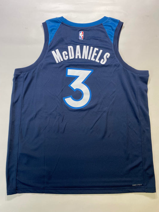 Minnesota Timberwolves #3 Jaden McDaniels Nike Icon NBA Jersey - Mens 2XL