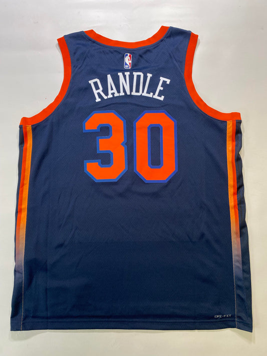 New York Knicks #30 Julius Randle Nike Statement NBA Jersey - Mens XL