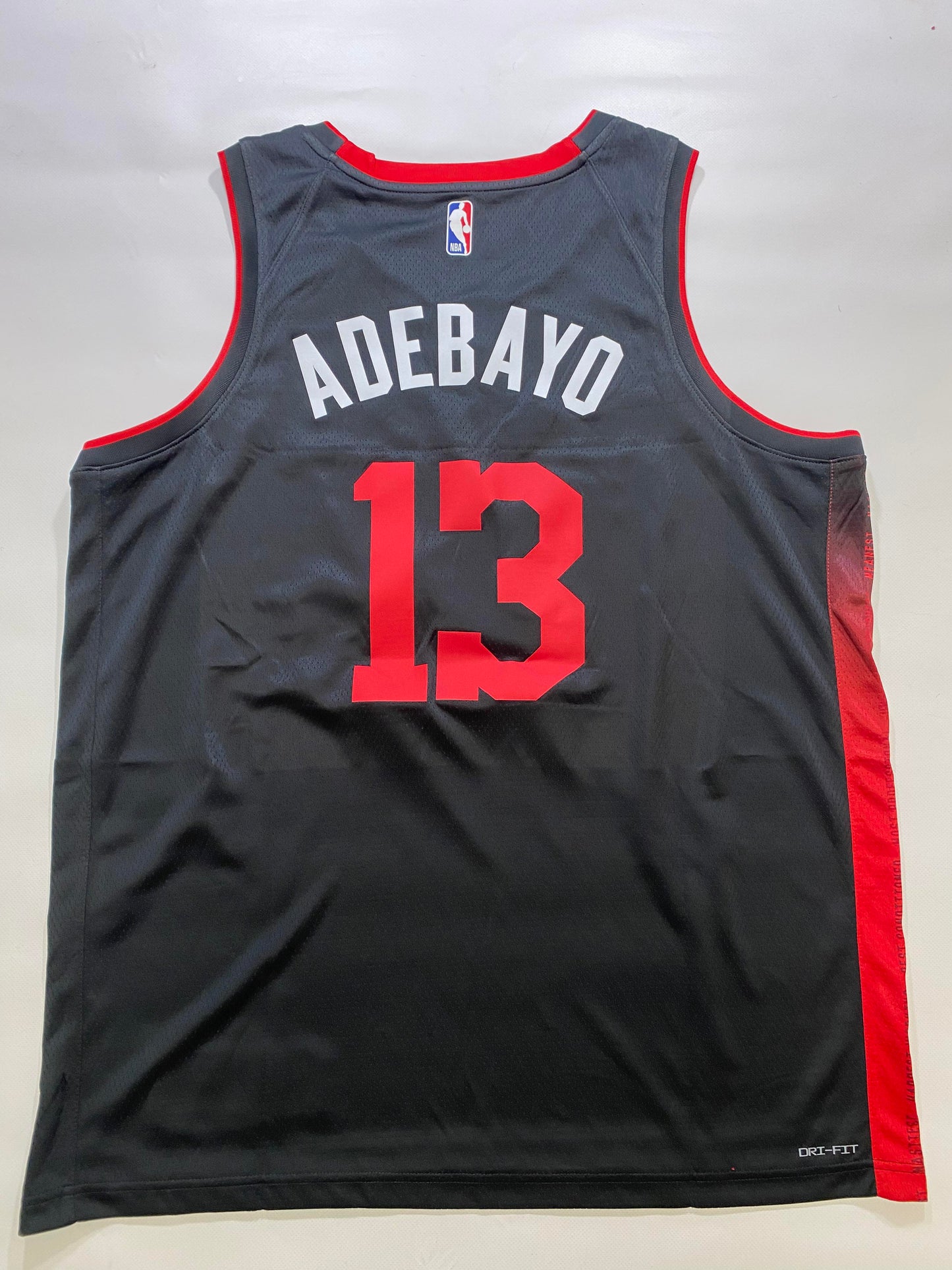 Miami Heat #13 Bam Adebayo Nike City NBA Jersey - Mens XL