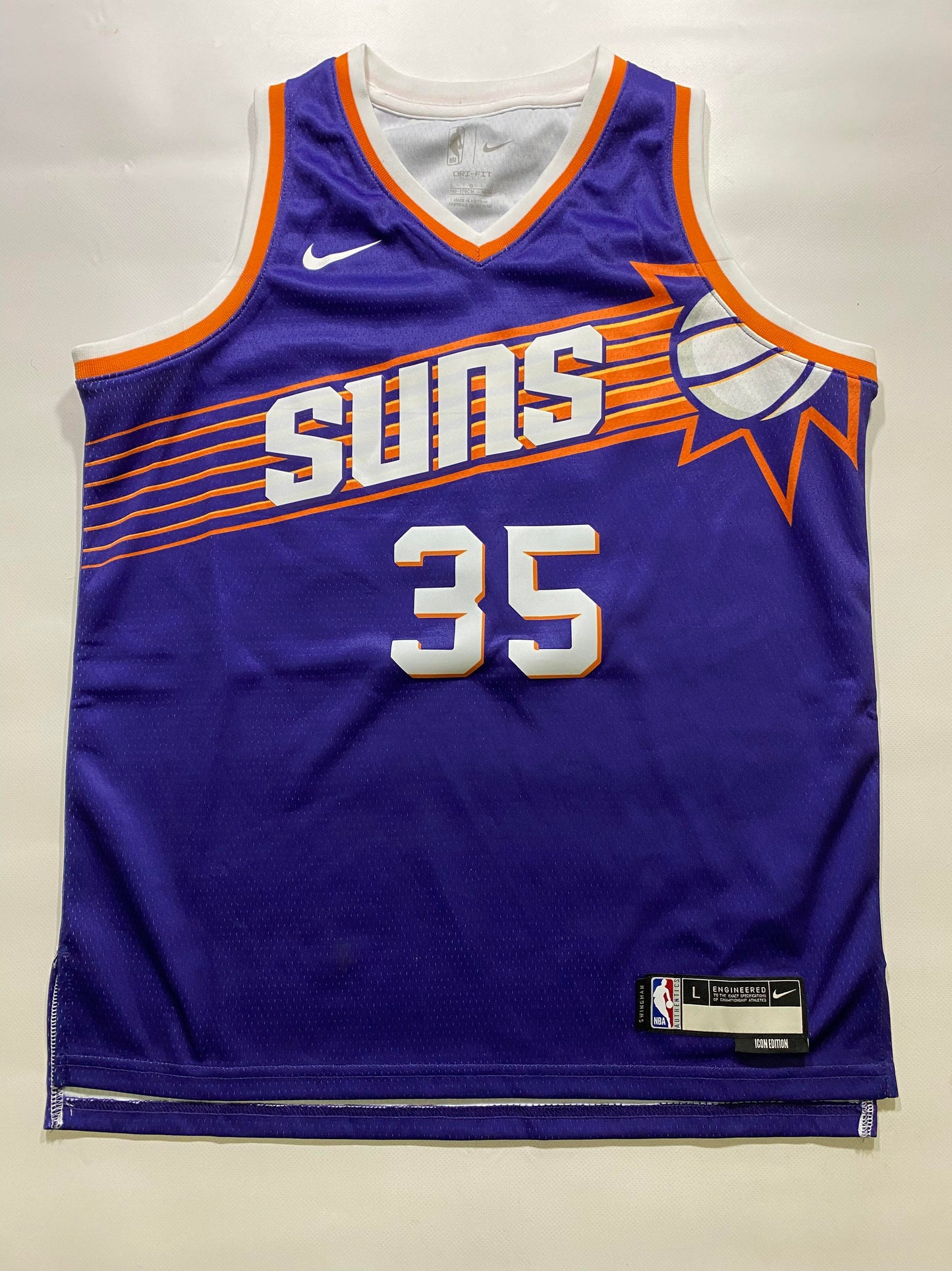 Phoenix Suns #35 Kevin Durant Nike Icon NBA Jersey - Youth Large