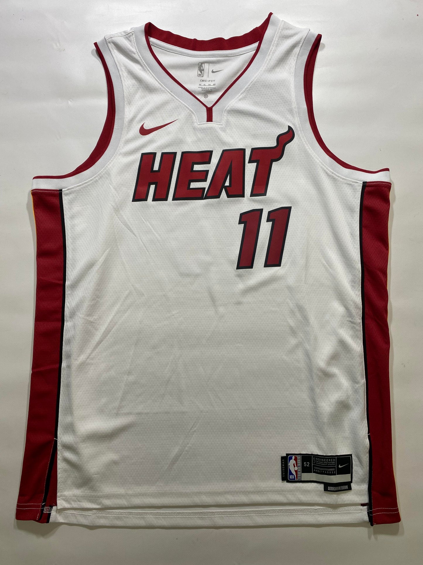 Miami Heat #11 Jaime Jaquez Jr. Nike Association NBA Jersey - Mens XL