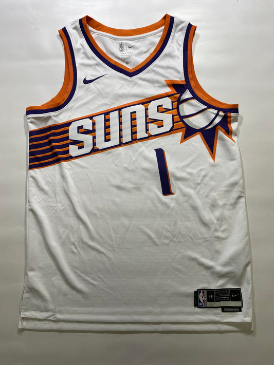 Phoenix Suns #1 Devin Booker Nike Association NBA Jersey - Mens Large