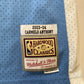 Denver Nuggets #15 Carmelo Anthony Mitchell and Ness HWC NBA Jersey - Mens XL