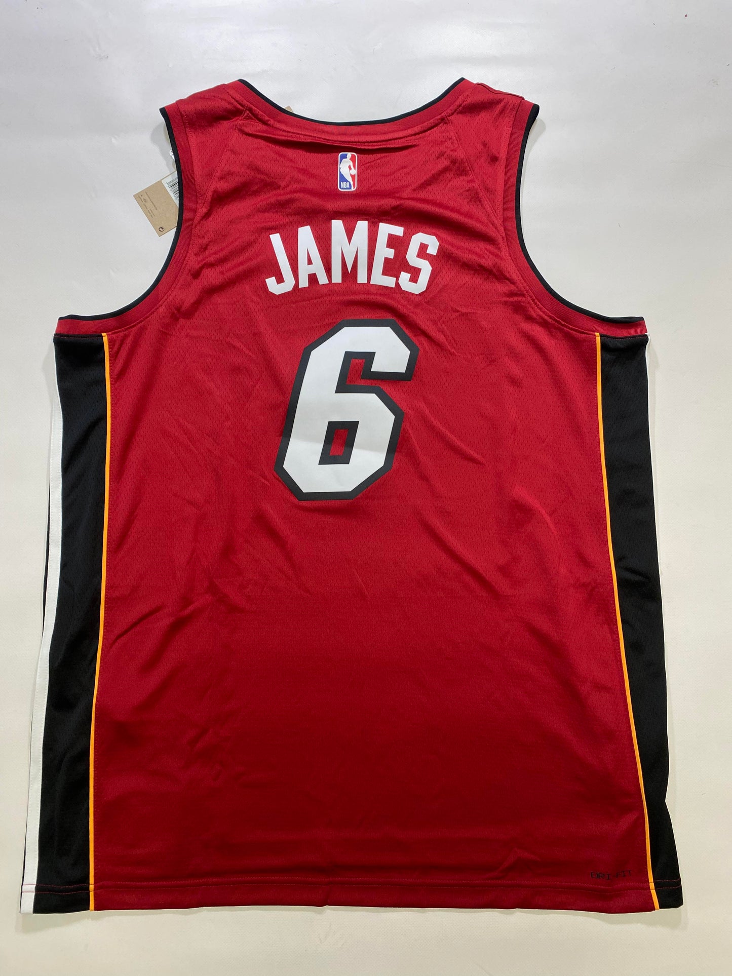 Miami Heat #6 LeBron James Nike Statement NBA Jersey - Mens XL