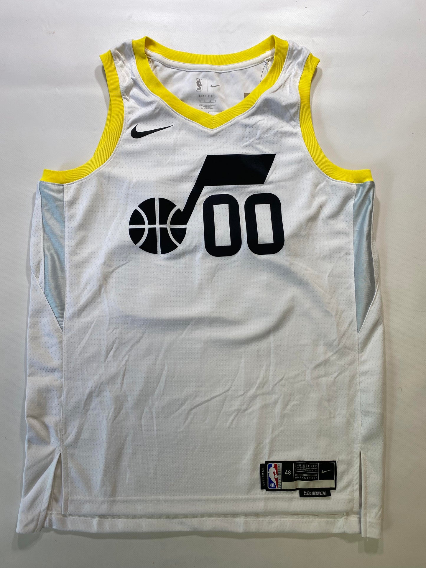 Utah Jazz #00 Jordan Clarkson Nike Association NBA Jersey - Mens Large