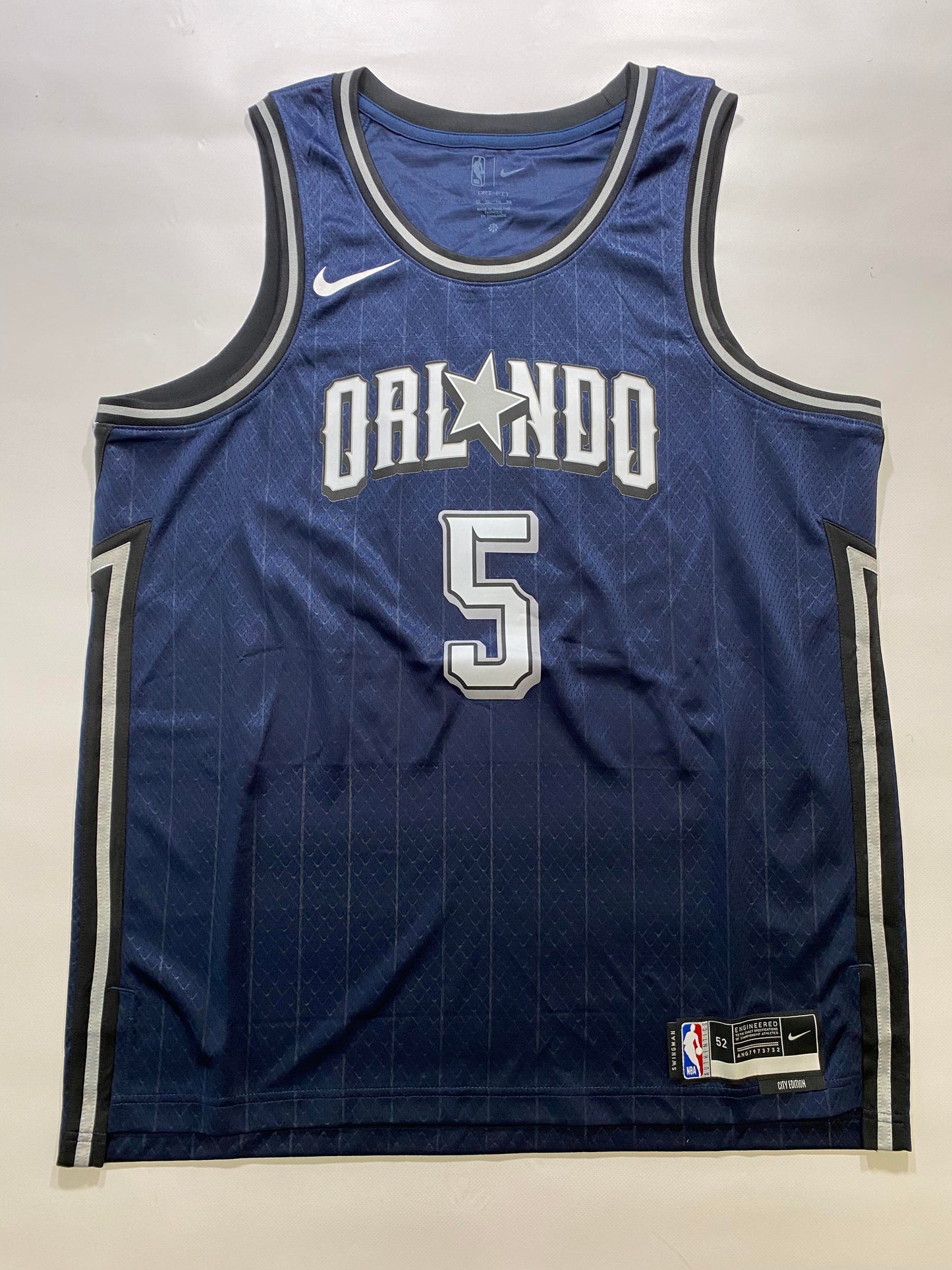 Orlando Magic #5 Paolo Banchero Nike City NBA Jersey - Mens XL