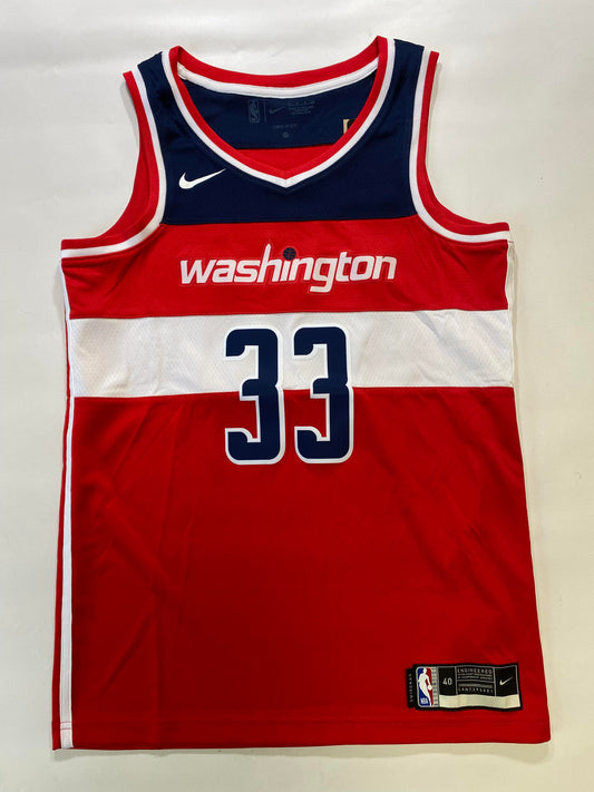 Washington Wizards #33 Kyle Kuzma Nike Icon NBA Jersey - Mens Small