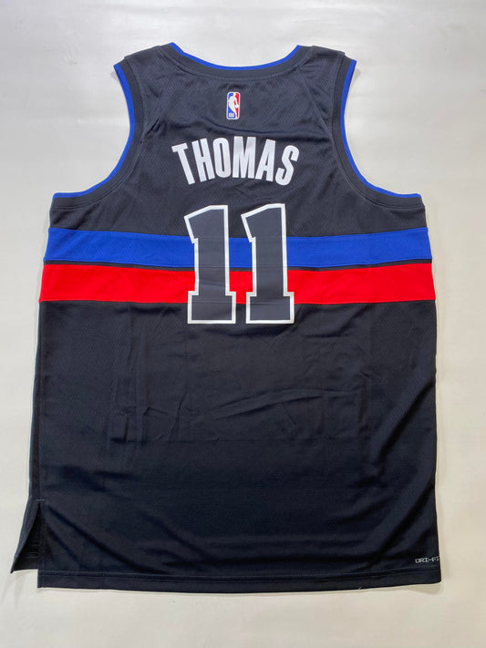 Detroit Pistons #11 Isiah Thomas Nike Statement NBA Jersey - Mens XL