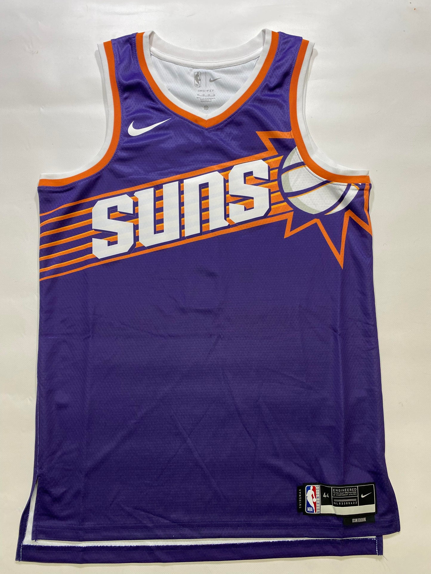 Phoenix Suns #1 Devin Booker Nike Icon NBA Jersey - Mens Medium