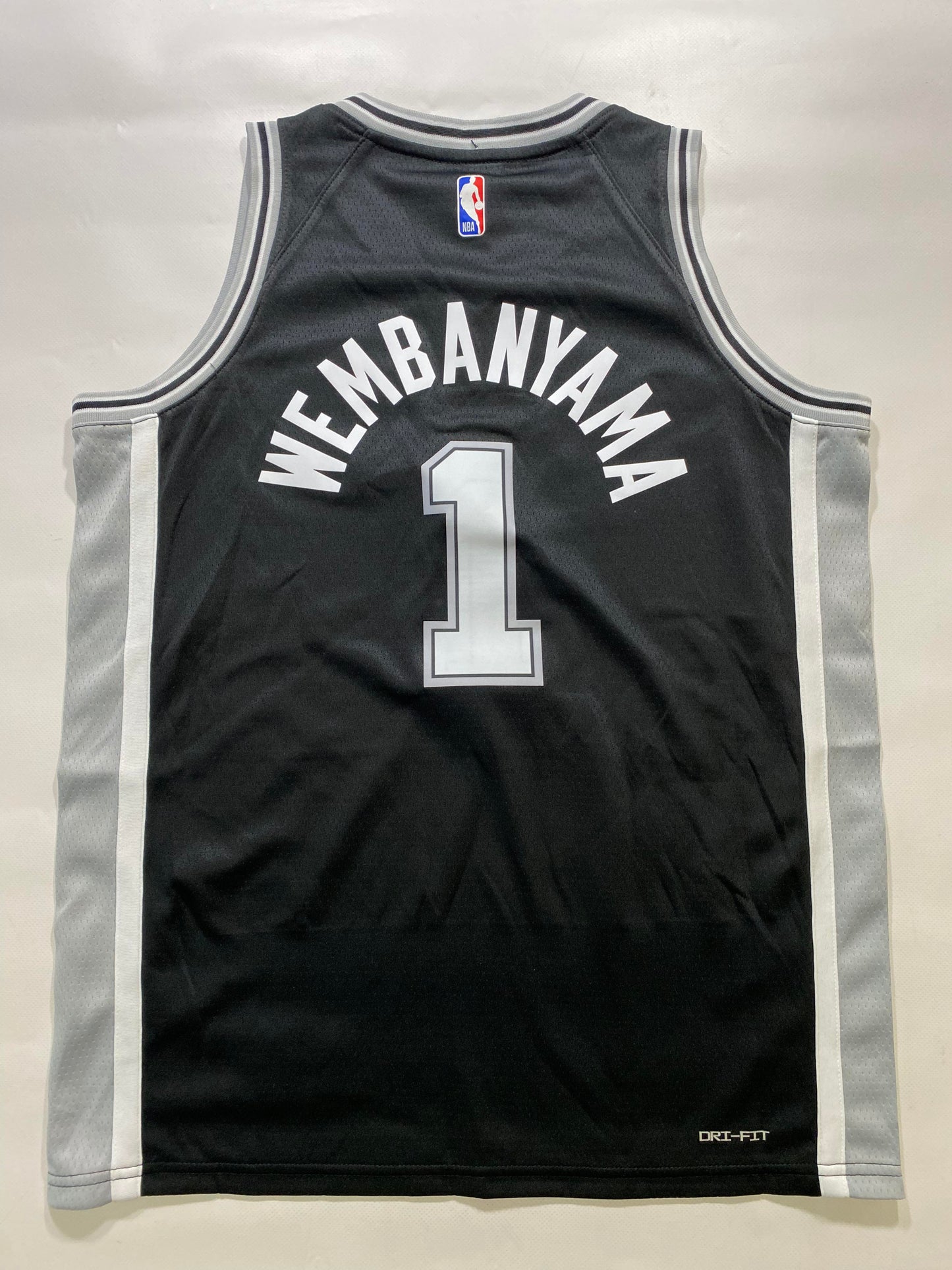 San Antonio Spurs #1 Victor Wembanyama Nike Icon NBA Jersey - Youth Large